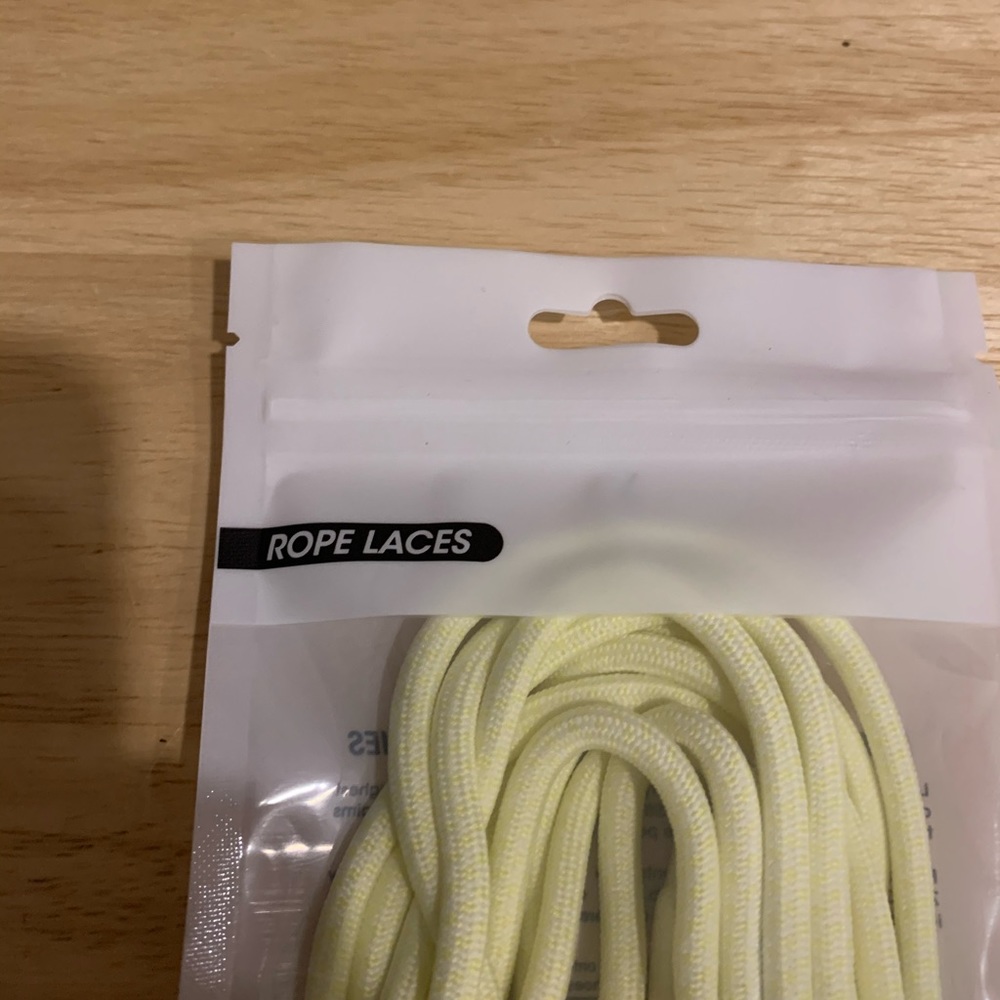 Light Lemon RopeLaces 54” - Picture 2 of 2